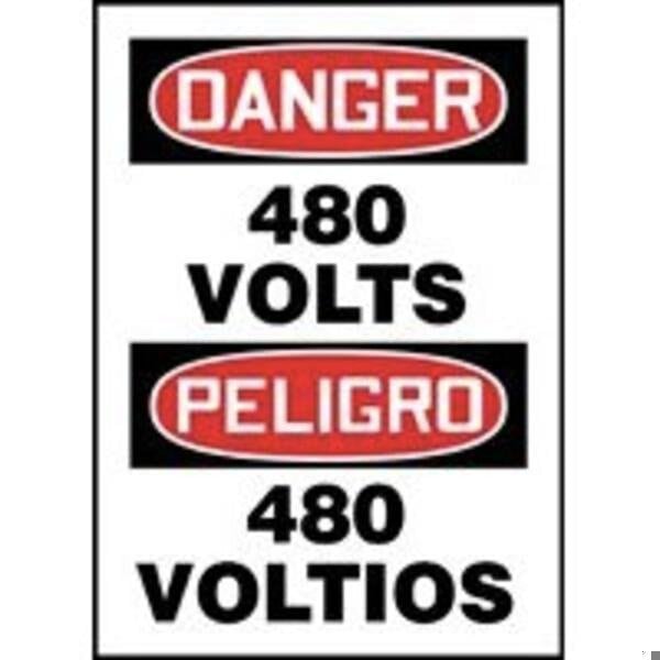 Accuform BILINGUAL SAFETY SIGN SPANISH SBMELC059XL SBMELC059XL - main